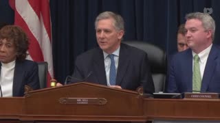 Democrat Congressman Gregory Meeks goes bananas on Treasury Secretary Bessent.