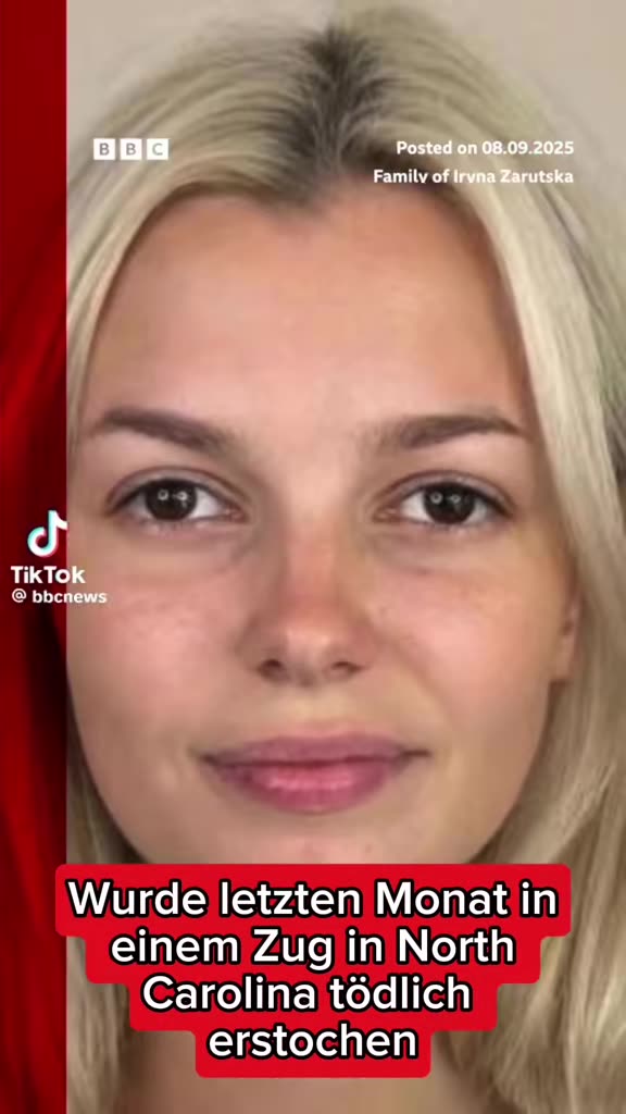 Der Mörder des ukrainischen Mädchens IIryna Zarutska wurde gefasst