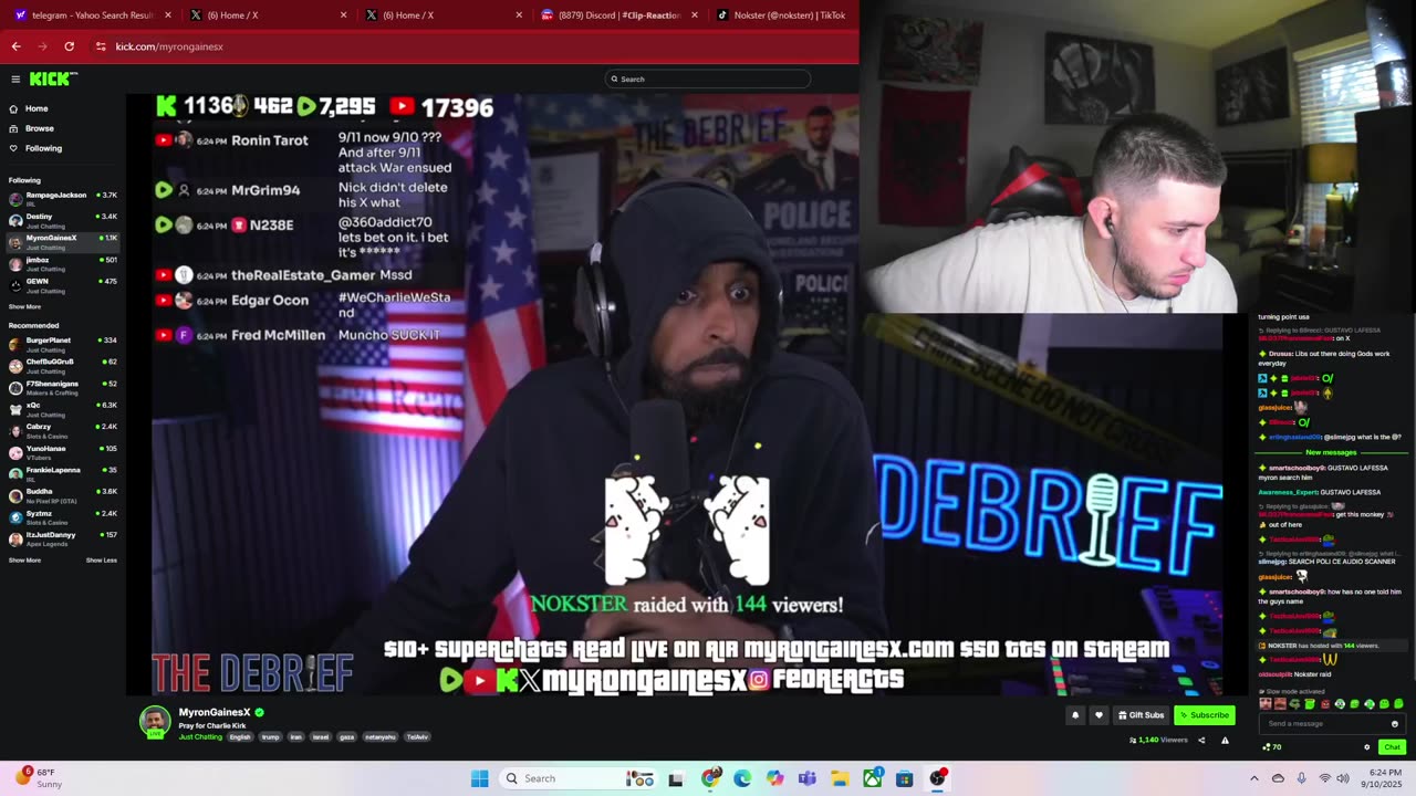 CHARLIE KRIK HAS BEEN SHOT