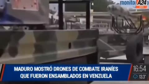 Drones Iraní en Venezuela.