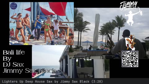 Chill Saxophone Music 24/7 DJ Sax Jimmy Sax Black Live from Bali Luxury Life Weddings Events Travel