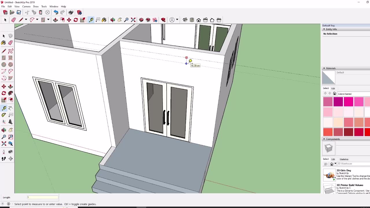tutorial design house size 6 x 6 meters 22