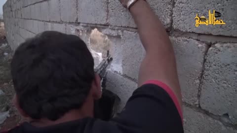 Syrian War in al-Sheyha Hill, Hama, Rebels Attack regime forces (Jund al-Aqsa) 2014.08.15