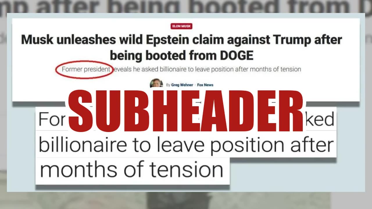 Fact Check: Fox News DID Refer To Trump As 'Former President' In Article About Musk Clash -- Typo