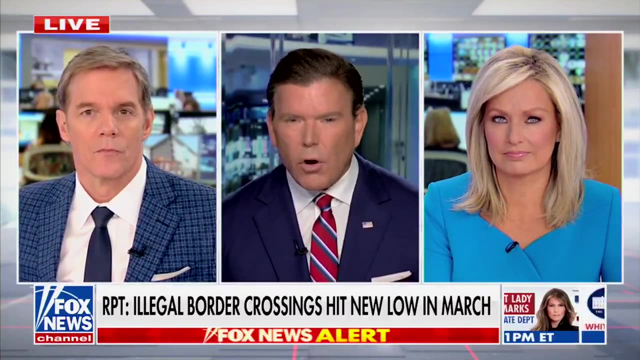 Bret Baier reacts to the latest border numbers