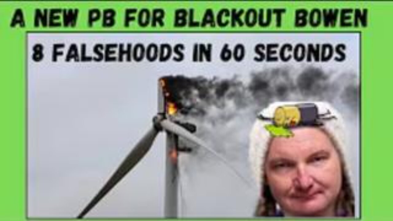 8 Falsehoods in 60 seconds.Which of the 8 is his most egregious deception ? | Craig Kelly