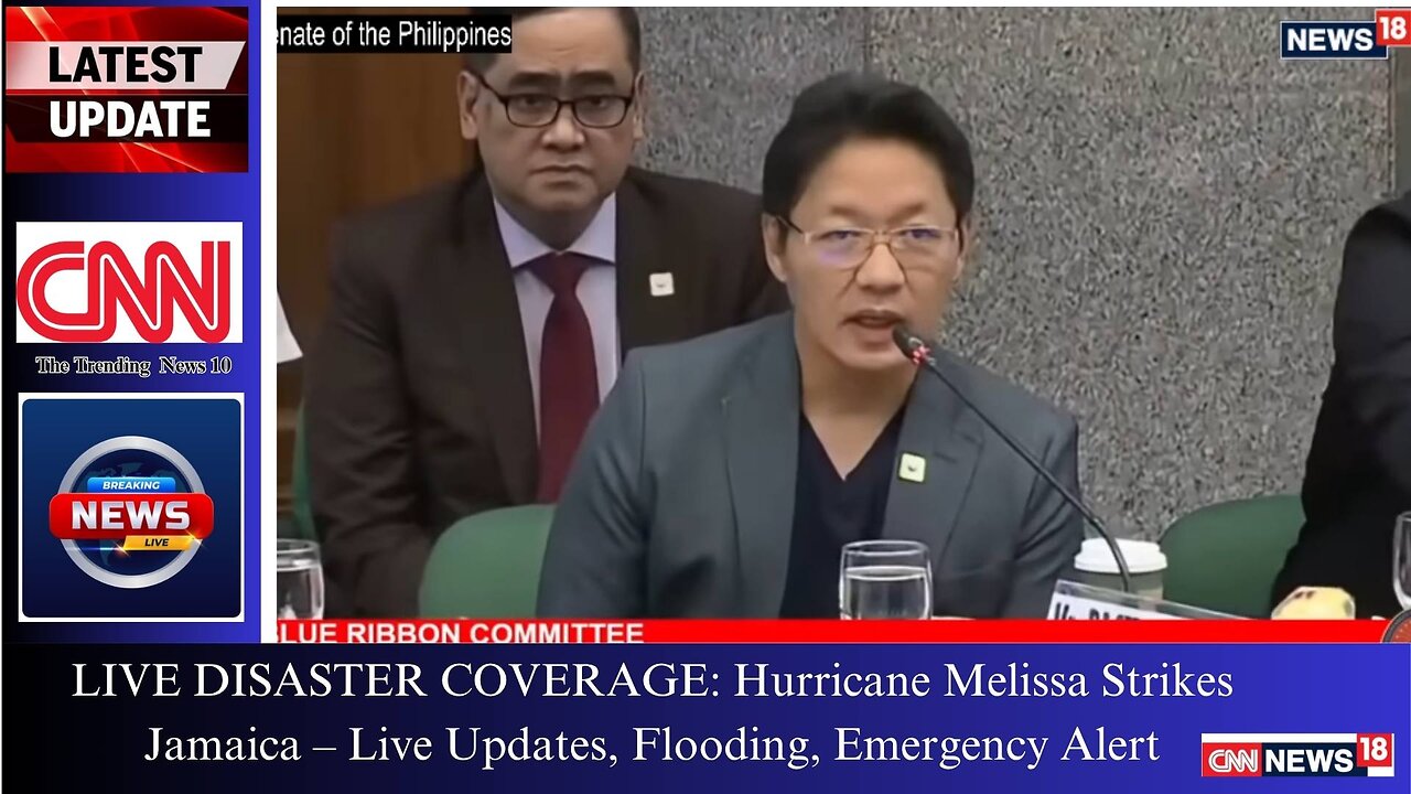 LIVE DISASTER COVERAGE: Hurricane Melissa Strikes Jamaica – Live Updates, Flooding, Emergency Alert