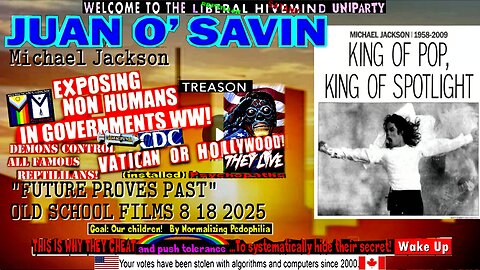 JUAN O SAVIN- Michael Jackson, Jimi Hendrix "FUTURE PROVES PAST"- OLD SCHOOL FILMS 8 18 2025