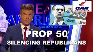 CALIFORNIA PROP 50 MOVES TO SILENCE REPUBLICANS ON REDISTRICTING | Steve Hilton on Real America