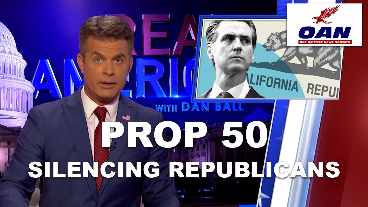 CALIFORNIA PROP 50 MOVES TO SILENCE REPUBLICANS ON REDISTRICTING | Steve Hilton on Real America
