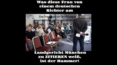 Frau klagte vor Gericht wegen Coronamaßnahmen - Zitat von Richter haut dem Fass den Boden aus