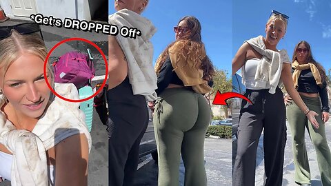 Woman Get CHEEKS CLAPPED & DUMPED After Getting Flown Out By Man