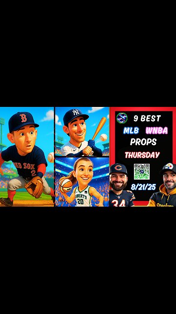 🔥9 BEST THURSDAY PRIZEPICKS MLB PROPS | 🏀 WNBA PROPS | ⚾️ MLB PICKS TODAY 8/21