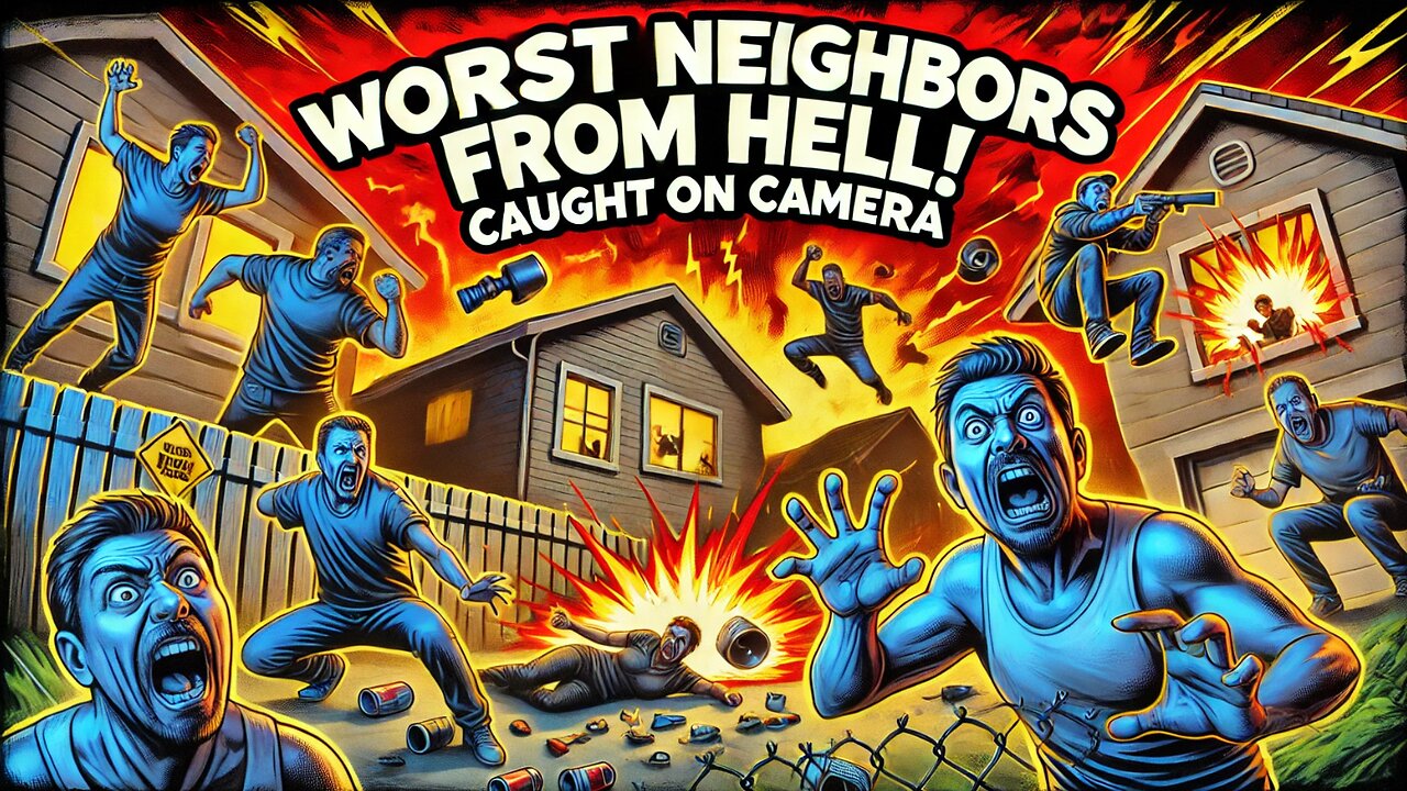 Neighbors From Hell Caught Red-Handed on Camera