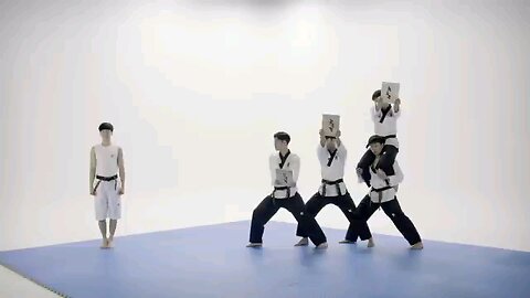 Jumping kick breaking