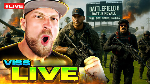 🔴LIVE - BF6 Battle Royale Launch: RedSec w/ Viss, Dr Disrespect, BobbyPoff, Rallied