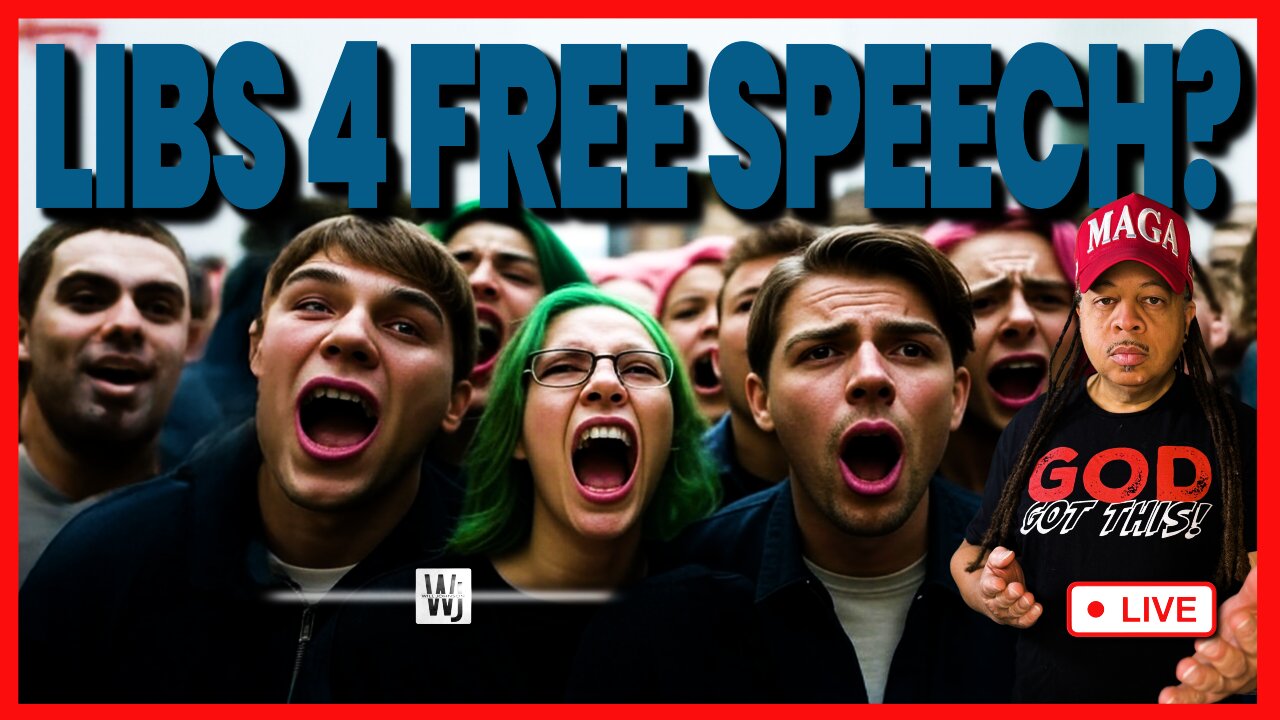 SO NOW THEY LEFT IS FOR FREE SPEECH?