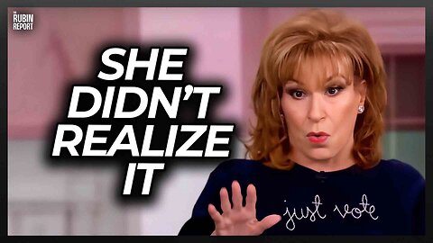 Listen to ‘The View’ Crowd Gasp as Joy Behar Accidentally Reveals How Stupid She Is