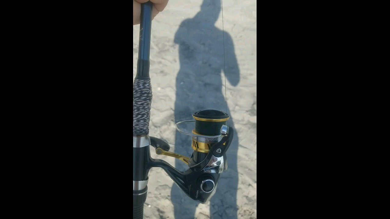 Trash rod, trash diamond head jig, trash rubberband, caught a trash fish!!!