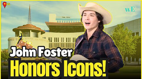 American Idol Star John Foster Honors Country Legends at Hall of Fame - WorldEye