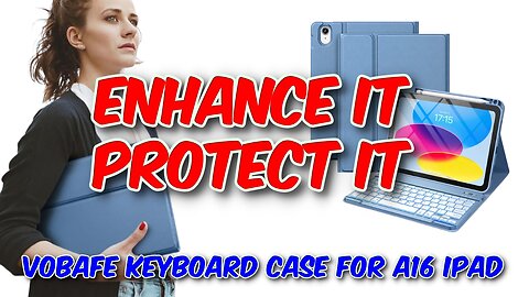Vobafe Keyboard Case for A16 11th Gen iPad Review