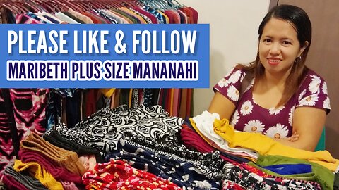 Plus Size Clothing Taytay Rizal 👗 Online Live Selling – Episode 9