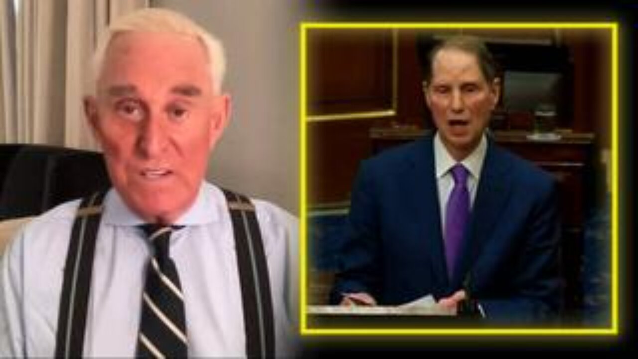 For The First Time In History, Roger Stone Agrees With Sen. Wyden Releasing Epsteins Bank Records!