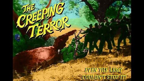 THE CREEPING TERROR 1964 Carnivorous Purple People Eater from Space Attacks Town FULL MOVIE in HD