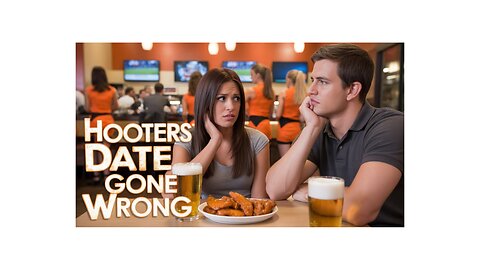 Hooters Waitress TOO Friendly - Date Gone Wrong