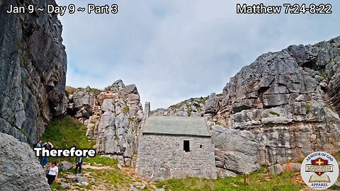 Bible in a Year! Jan 9 ~ Day 9 ~ Part 3 Matthew 7:24-8:22 Faith. Scripture. Truth. Devotional!