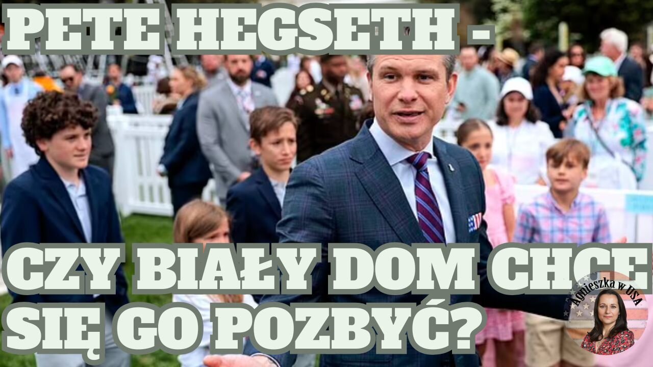 Pete Hegseth - krążą plotki, że Biały Dom chce się go pozbyć.
