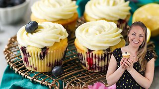 Lemon Blueberry Cupcakes