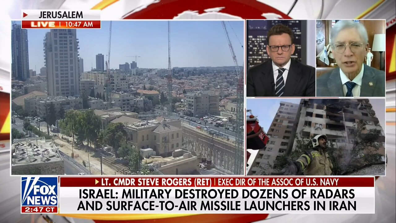 Lt. Rogers speaks about Israel attacks on Iran