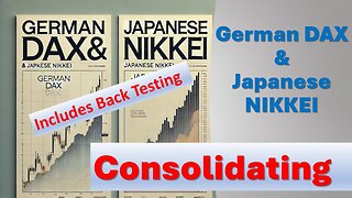 German DAX and Japanese NIKKEI CONSOLIDATE