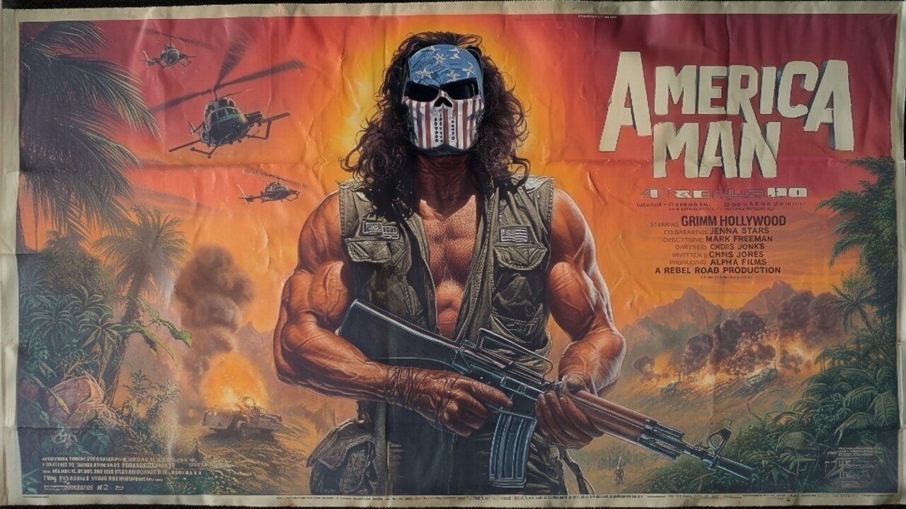 🔴LIVE • GRIMM HOLLYWOOD • AMERICA MAN (1987) •