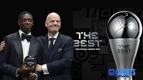 ফিফা দ্য বেস্ট ২০২৫ ব্যালন ডি’অরের পর ইতিহাস গড়লেন উসমান ডেম্বেলে-G24SportsNews