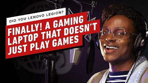 Finally! A Gaming Laptop that Doesn't Just Play Games