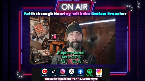 Stephen Seized Acts 6:8-15 S2 Ep 15