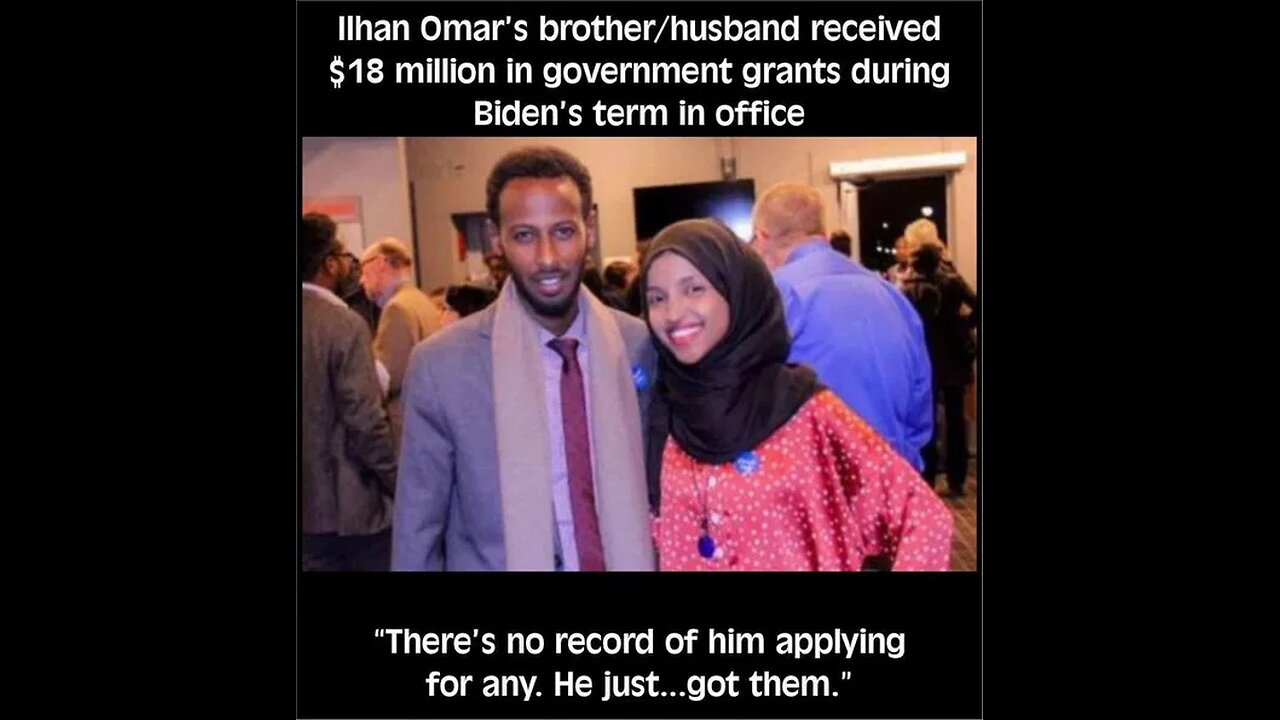 liberal satanic democrat cult klan ilhan omar marry her brother to get him papers to keep him in US