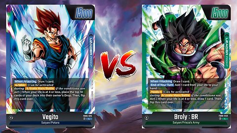 Dragonball Fusion World Online Vegito VS Broly BR!!