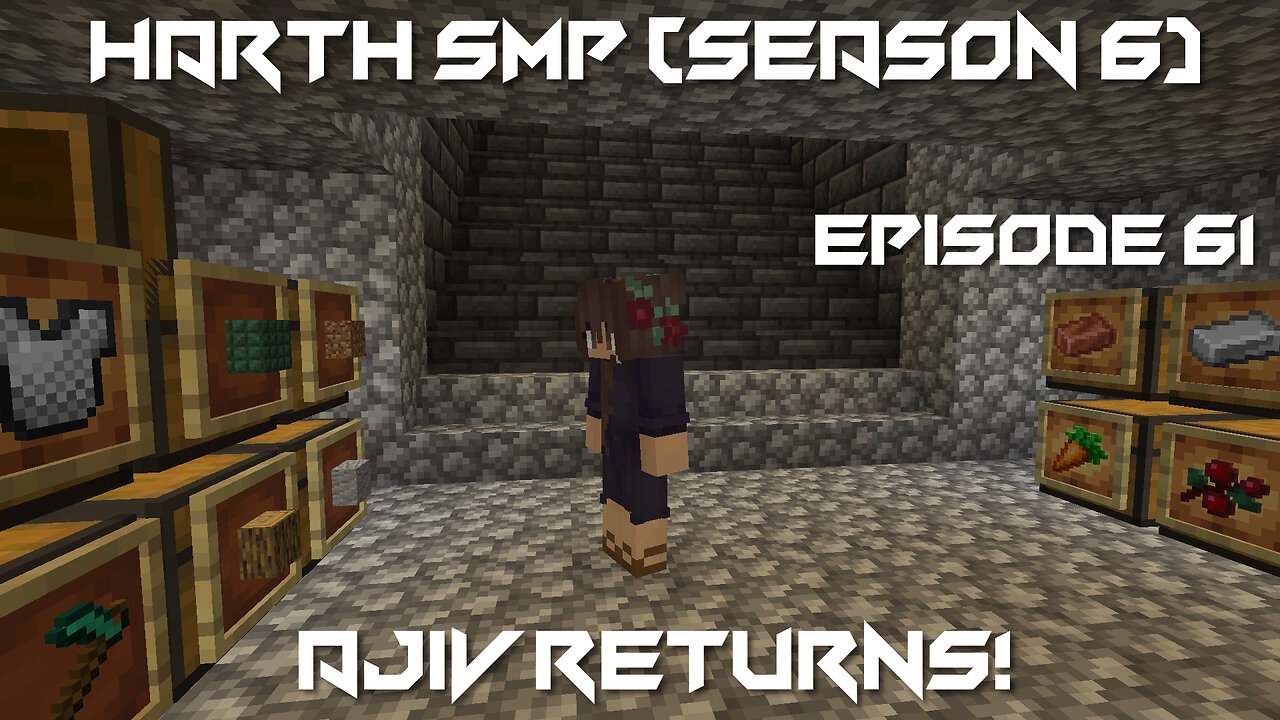 Ajiv Returns! - Minecraft Harth SMP #61 (Season 6)