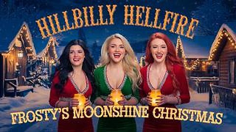 🔥 Frosty Moonshine Christmas 🪕 | Hillbilly Hellfire | 💀 Bluegrass Power Metal ⚡