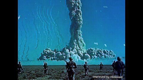 Archival Footage of the 1945 Atomic Bomb Blasts