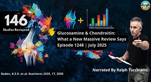 Glucosamine & Chondroitin: What a New Massive Review Says Episode 1248 July 2025