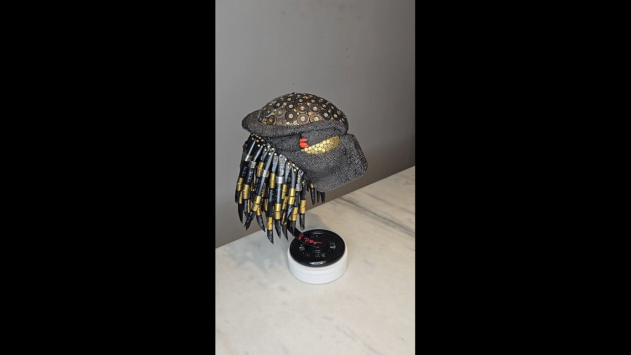 Predator Head Bullets Art