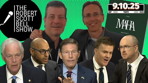 MAHA Report Released, Trump "Limits" Pharma Ads, Buried Vax-Unvax Study, Another Doctors Group Abandons Ship - The RSB Show 9-10-25