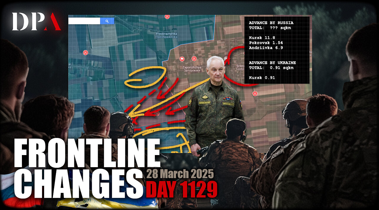 [ Frontline Changes ] KURSK'S GUEVO FALLING TO THE RUSSIANS; Russians entering Bohdanivka!