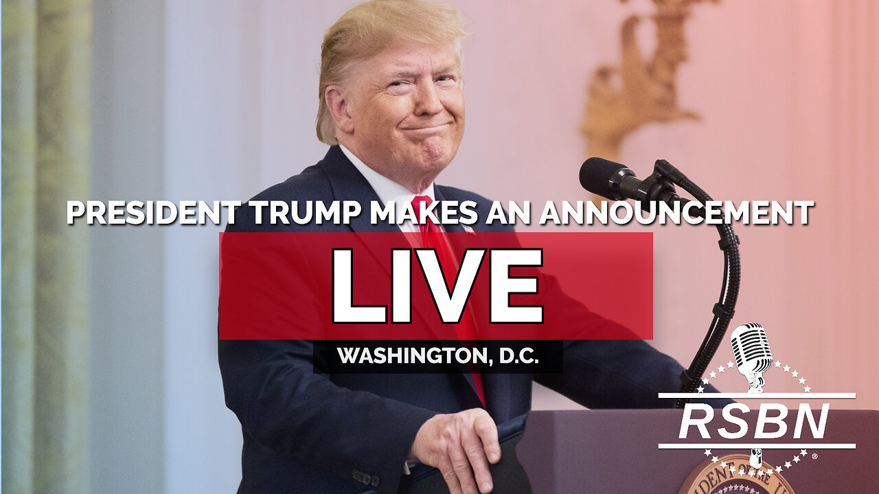 LIVE REPLAY: President Trump Makes an Announcement - 11/6/25
