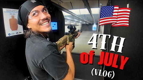 Shooting My First Gun EVER on Independence Day‼️ (Freedom Vlog)