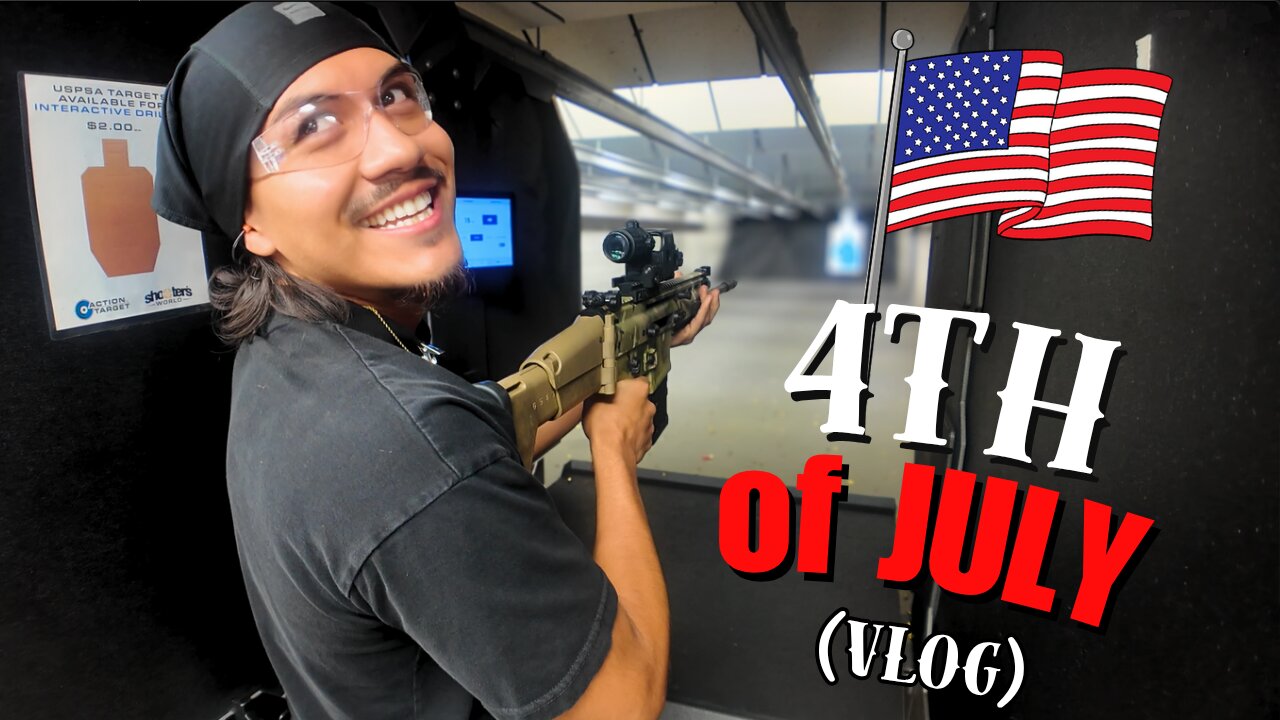 Shooting My First Gun EVER on Independence Day‼️ (Freedom Vlog)